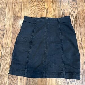 Free People Modern Femme black skirt 4